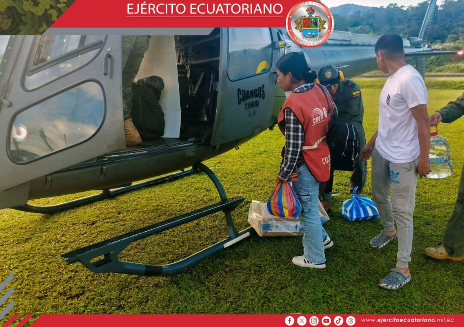 Aviación del Ejército apoya al desarrollo de elecciones en zonas de difícil acceso