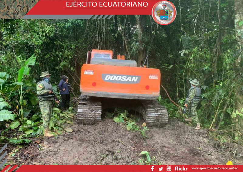 Militares realizan operaciones de control en Morona Santiago