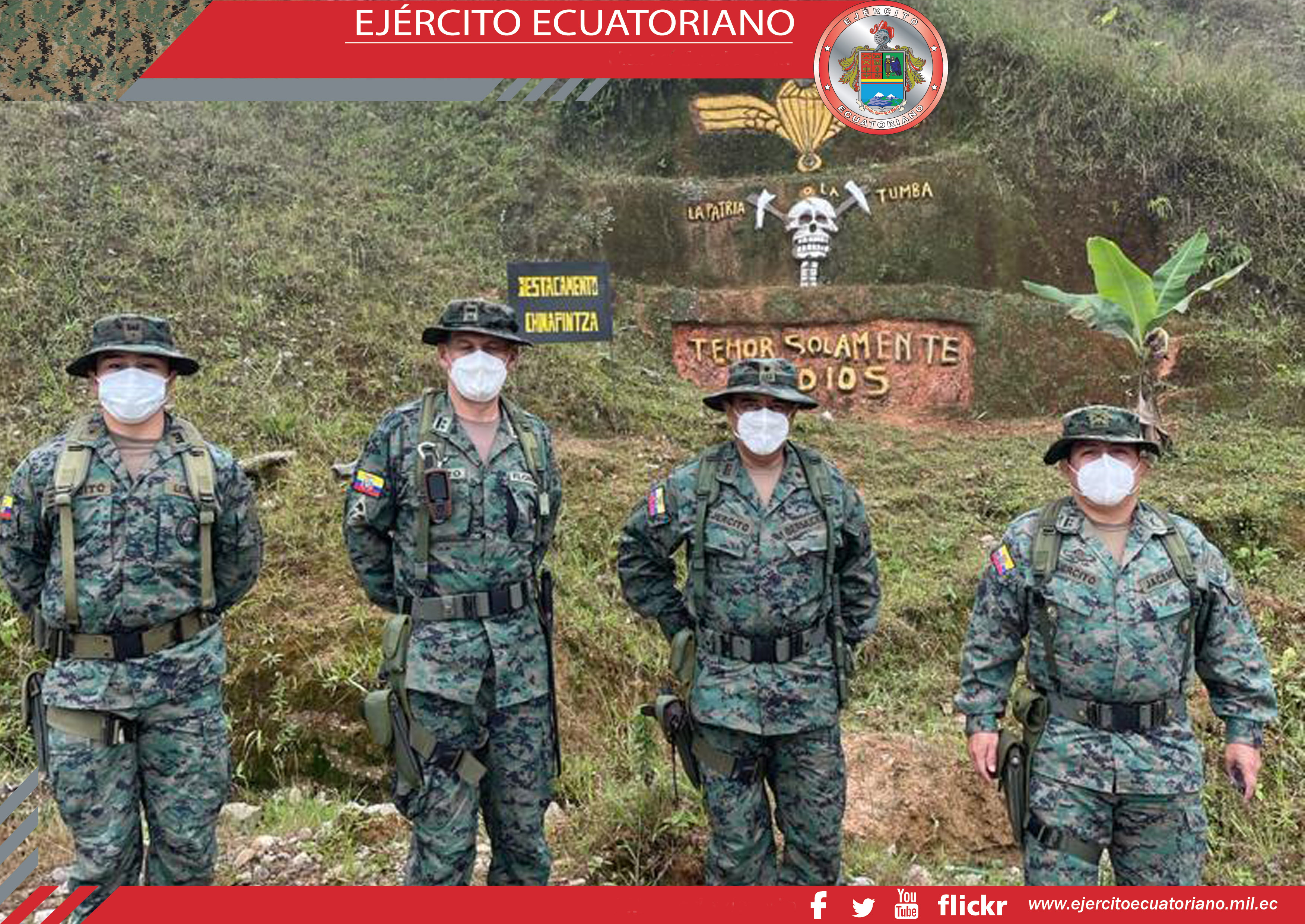Comandante de la Brigada Cóndor inspecciona los destacamentos de su jurisdicción