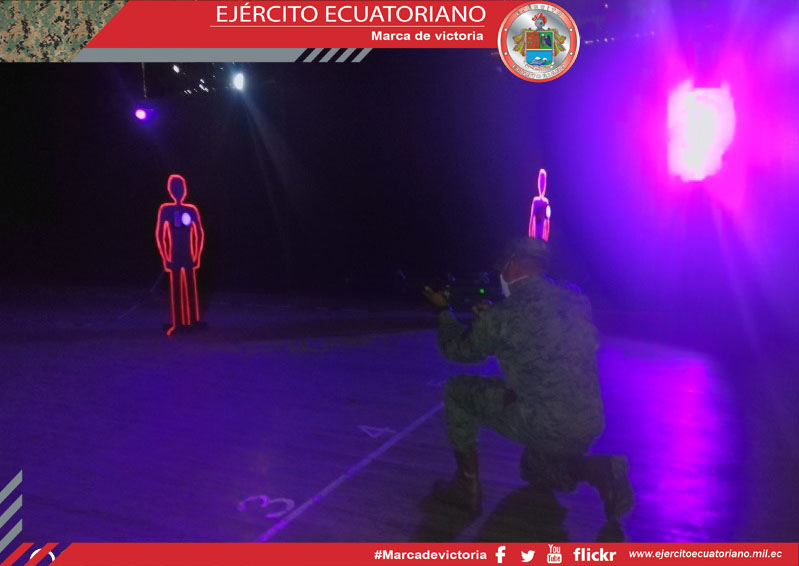 Se reactivó el polígono virtual de tiro de la Brigada Patria