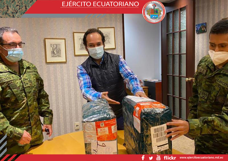 Agregaduría de Defensa del Ecuador en Canadá apoya en coordinación para elecciones 2021