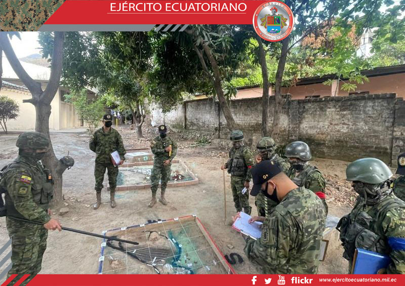 Ciece realiza evaluación de operaciones de defensa al Batallón Macará