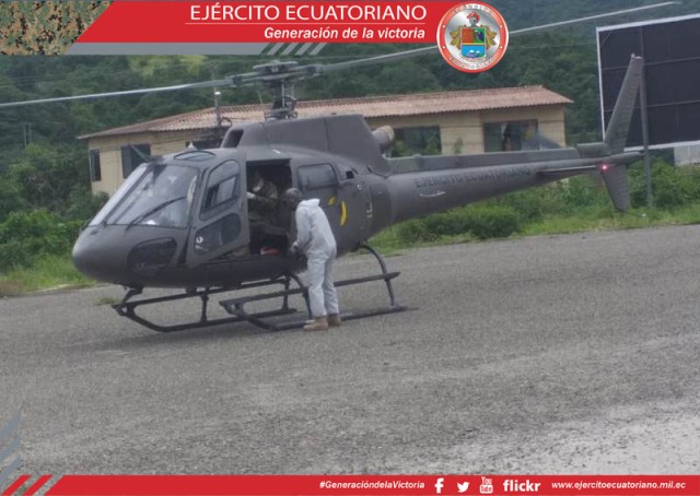 Fuerzas Armadas continúa con los reconocimientos aéreos