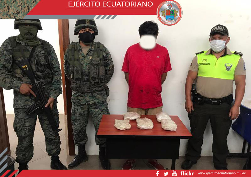 Operación militar de control en Macará deja un ciudadano detenido