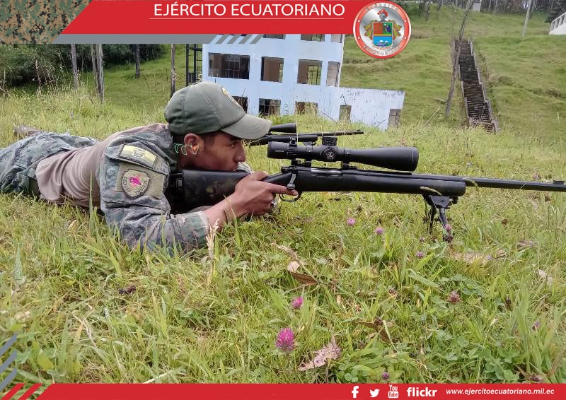 Equipo del Ejército Ecuatoriano se prepara para competencia internacional Fuerzas Comando 2022