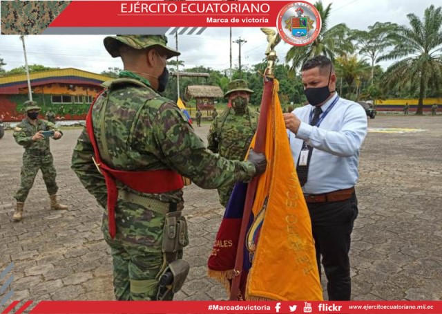 B.O.E.S. 54 Capt. Calles recibe reconocimiento de la Gobernación de Sucumbíos