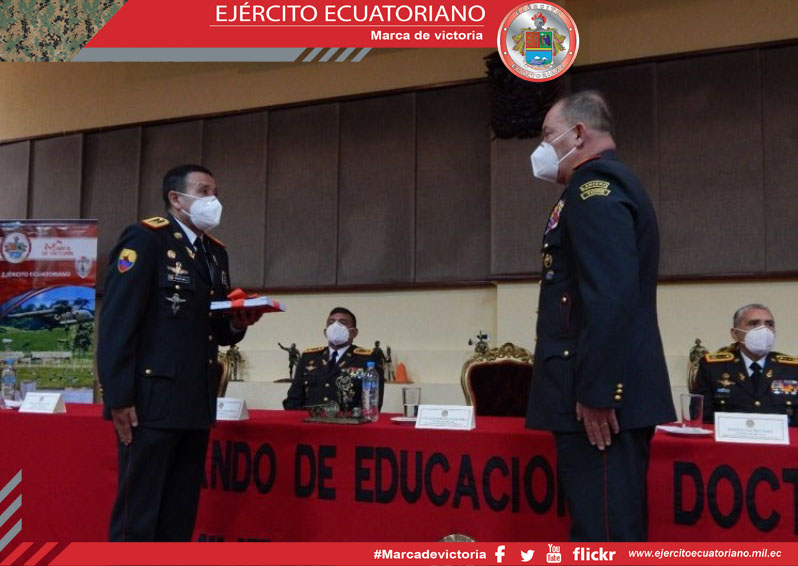 Comando de Educación y Doctrina Militar conmemora aniversario de creación