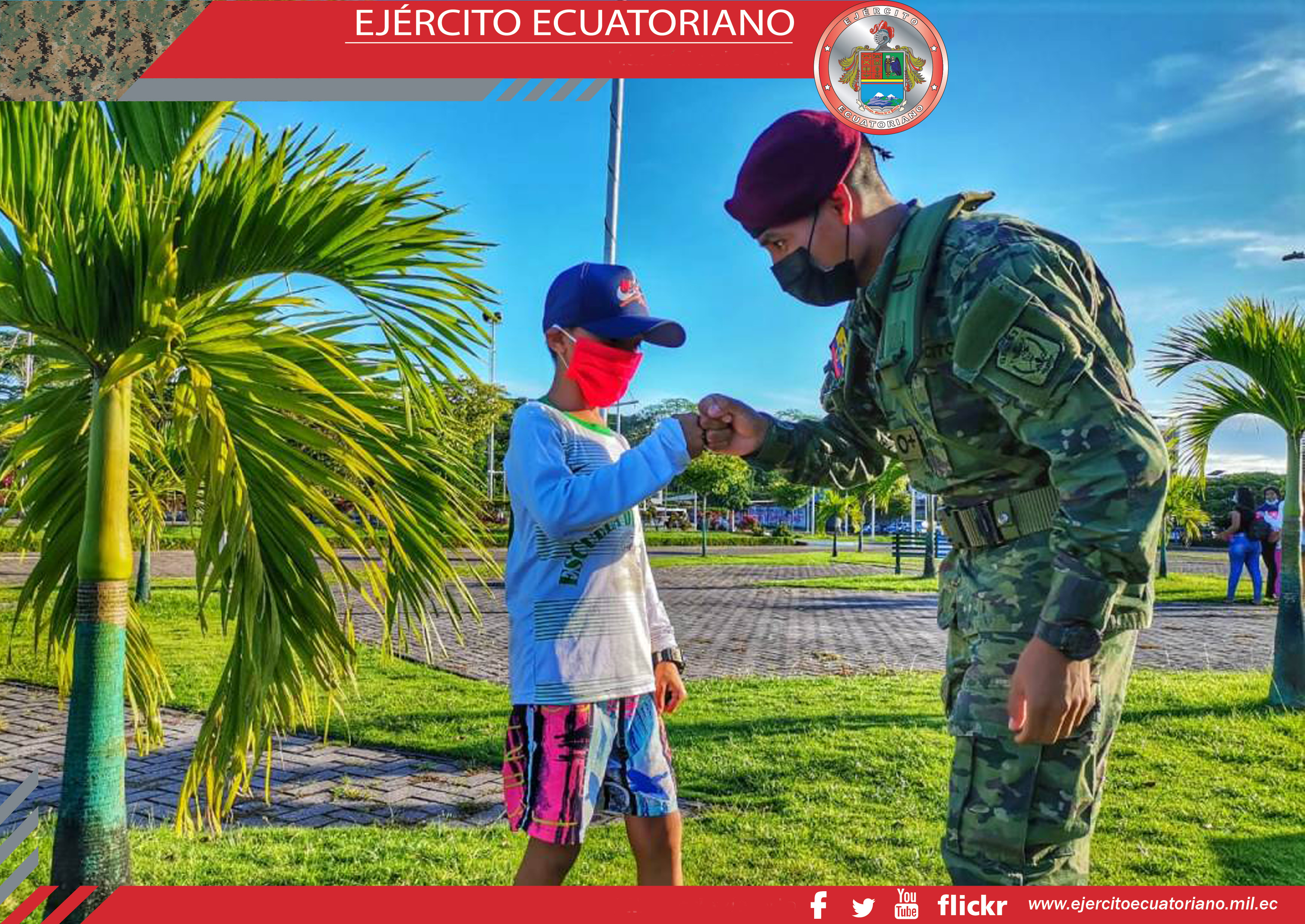 Se entregan mascarillas en Sucumbíos