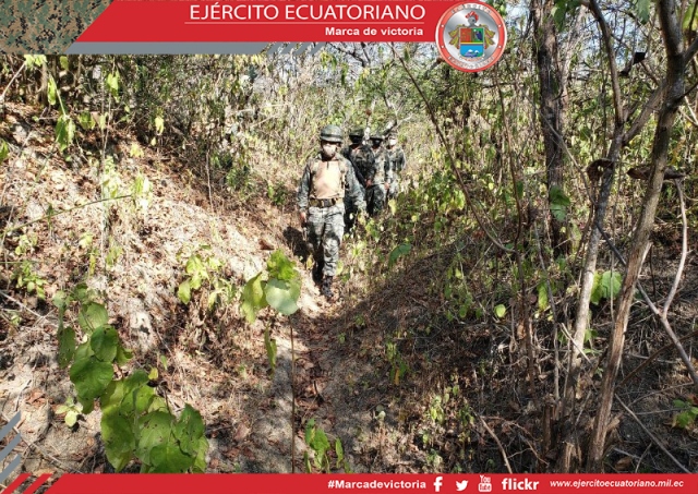 Brigada de Infantería Motorizada N.º 1 El Oro participa con su contingente en apoyo a la emergencia sanitaria del coronavirus