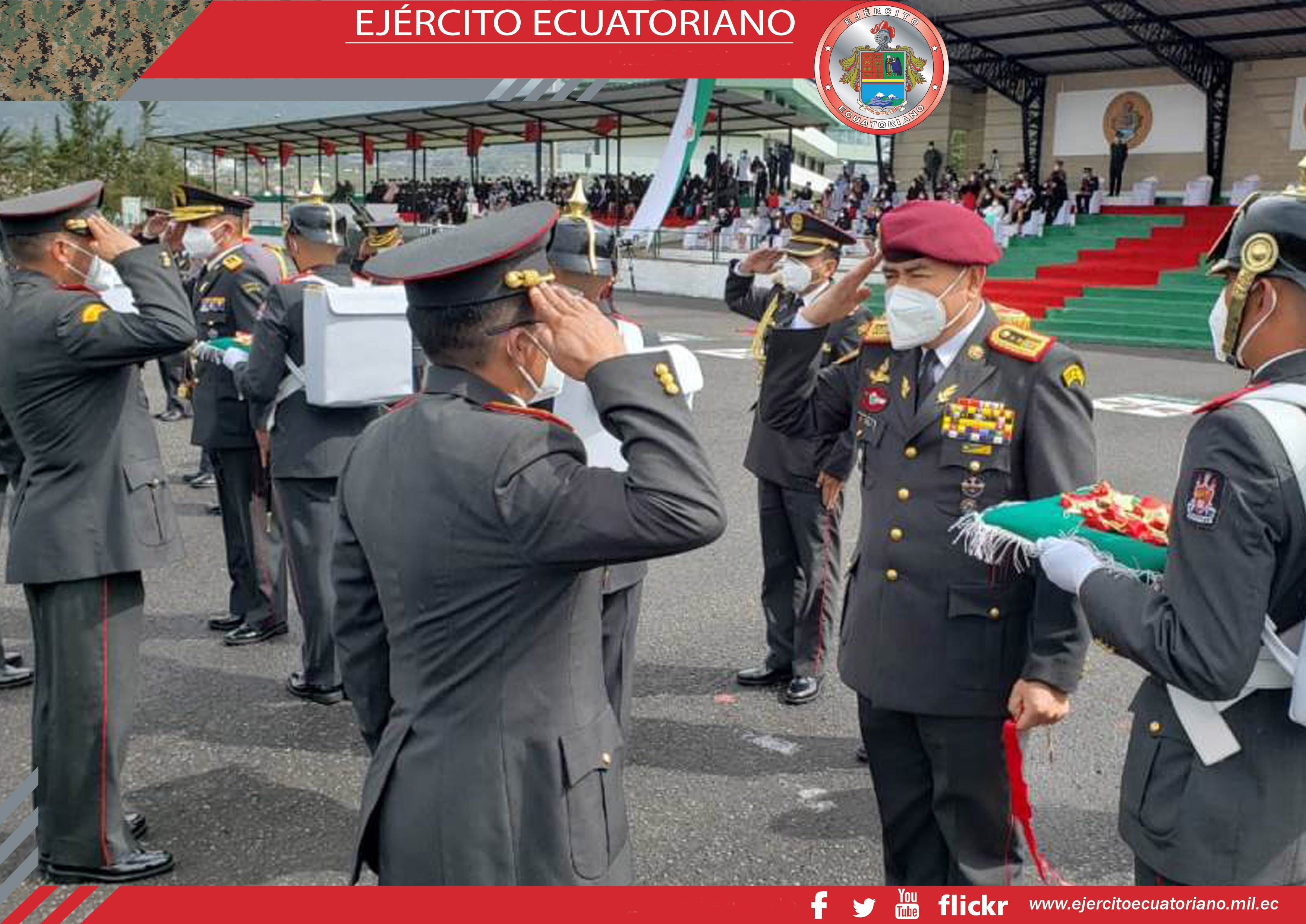 Suboficiales de la Promoción 90 recibieron reconocimiento del Ejército Ecuatoriano