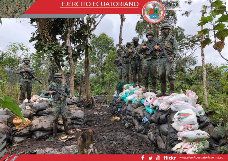Detienen actividades de minería ilegal en Imbabura