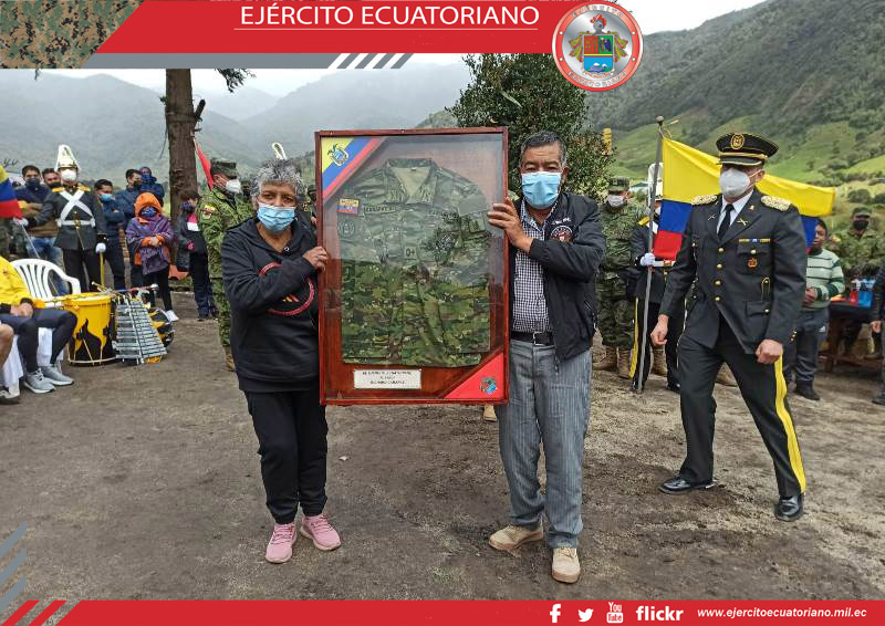 Cadetes de la Escuela Superior Militar Eloy Alfaro finalizaron la marcha de instrucción
