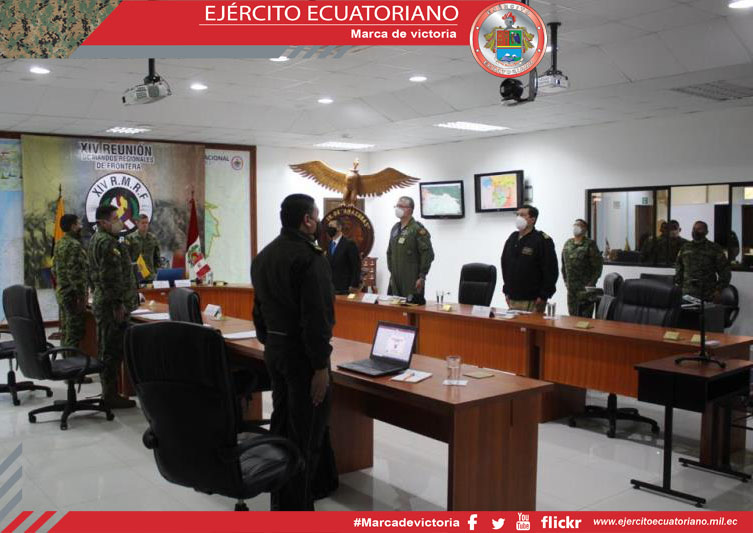 Ecuador y Perú desarrollaron XIV Reunión de Mandos Regionales de Frontera