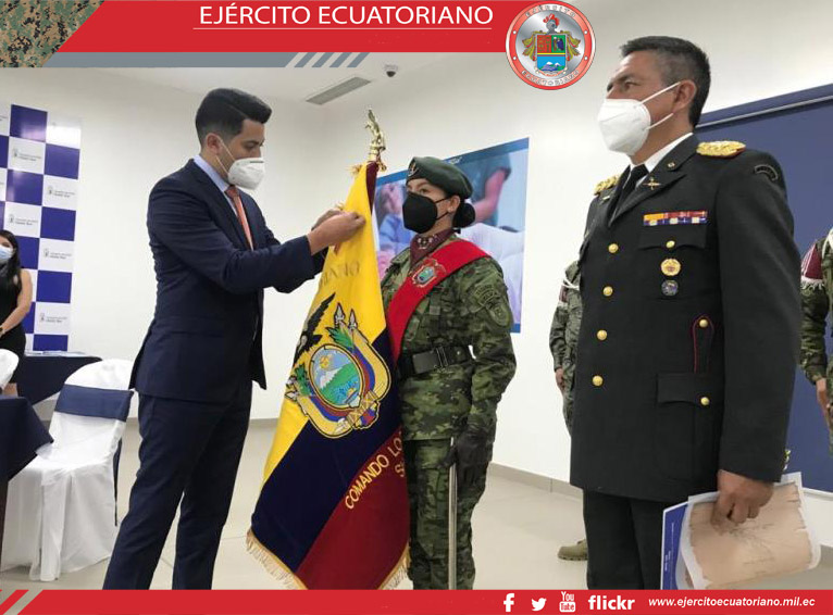 Comando Logístico N.° 72 Shyris recibe reconocimiento del Hospital del IESS Quito Sur