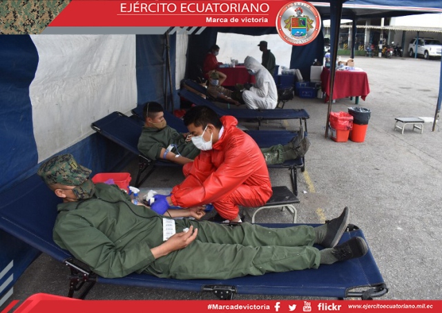 Militares se unieron a la campaña Sé un héroe voluntario, en tiempos de COVID-19