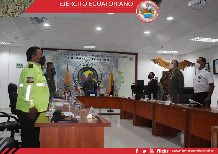 Se desarrolló XV Reunión de Mandos Regionales de Frontera Colombia-Ecuador