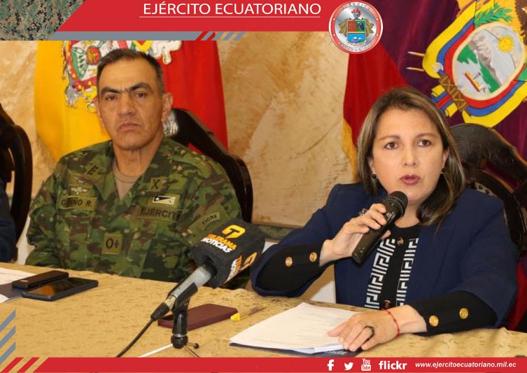 El Ejército Ecuatoriano informa sobre resultados en operaciones militares en Cuenca