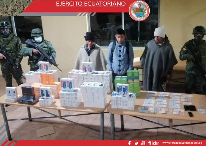 Militares incautan equipos telefónicos en la frontera norte