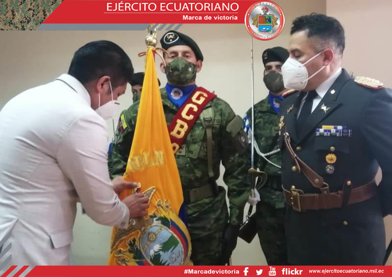 Grupo de Caballería Azuay recibió reconocimiento en Tungurahua