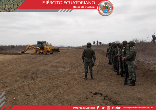 Batallón Marañón apoya en actividades para inhabilitar pista clandestina