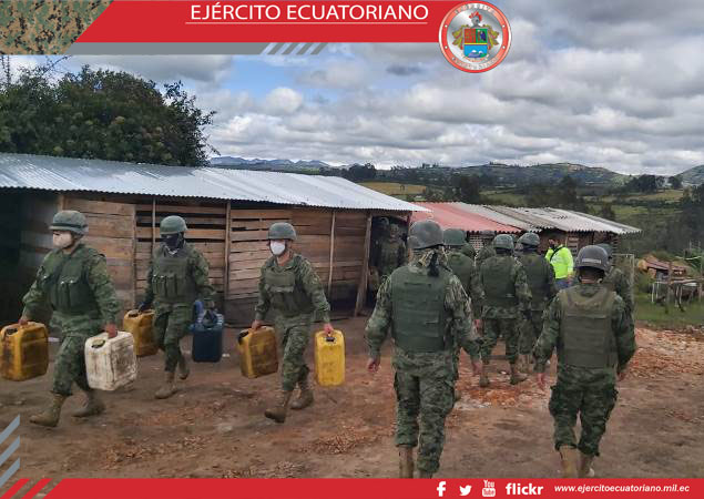 Brigada Andes decomisó combustible en la frontera
