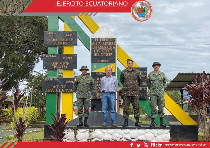 Delegación brasileña visita Brigada de Selva N.º 21 Cóndor