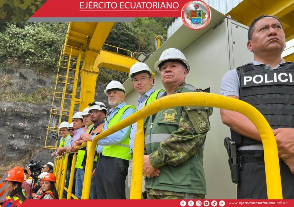 El retiro de la ataguía en el río Toachi representa un avance significativo en la construcción de la central hidroeléctrica Toachi-Pilatón