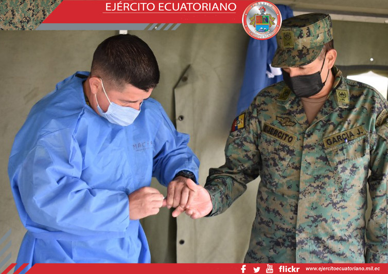 Brigada Galápagos recibió donación de pruebas rápidas