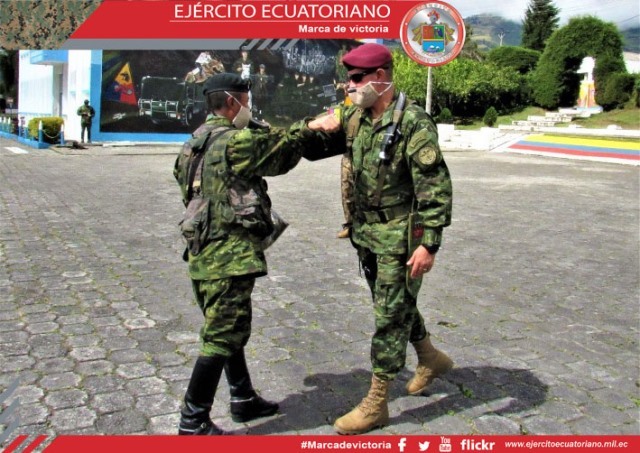 Personal de las unidades de la Brigada Andes recibieron equipos de bioseguridad