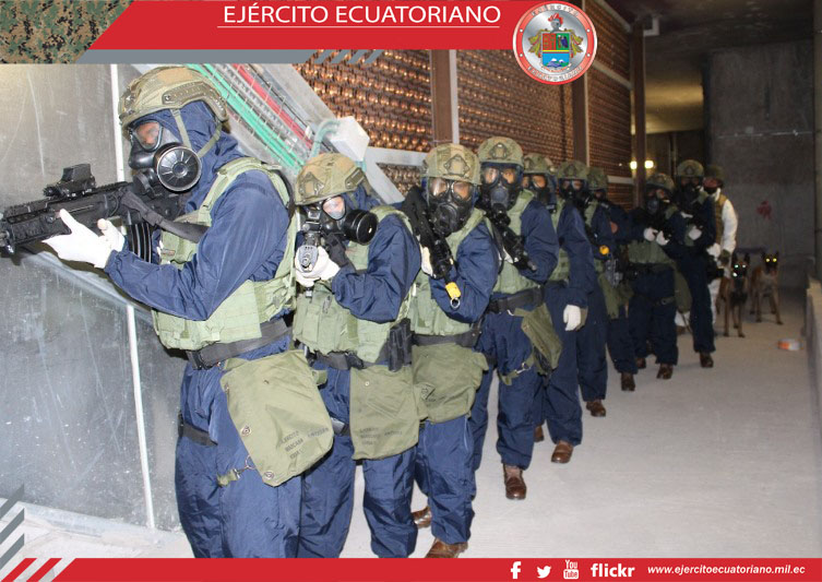Personal del Ejército participa en simulacro de atentado