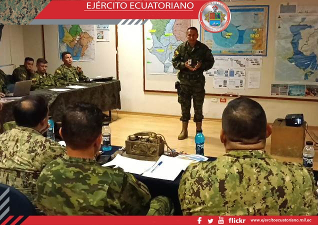 Academias de Guerra de FF.AA. realizaron Ejercicio de Operaciones Militares en el Ámbito Interno