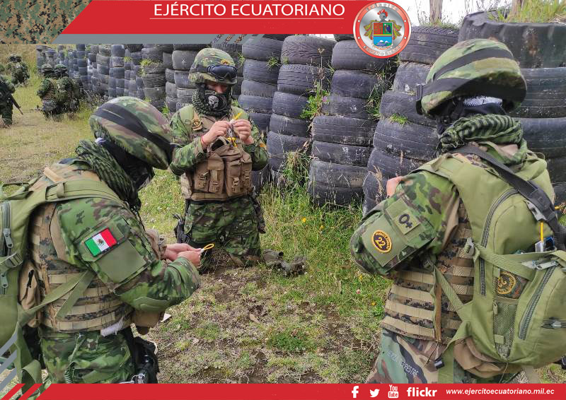 Curso de Combate Urbano realizó instrucción de explosivos