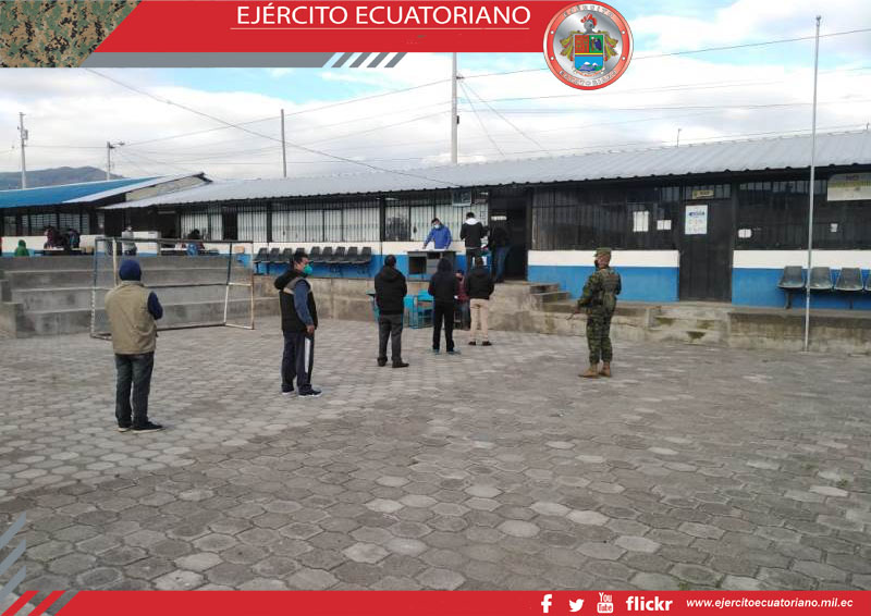 Personal del Ejército contribuyó en la jornada electoral del 7 de febrero de 2021