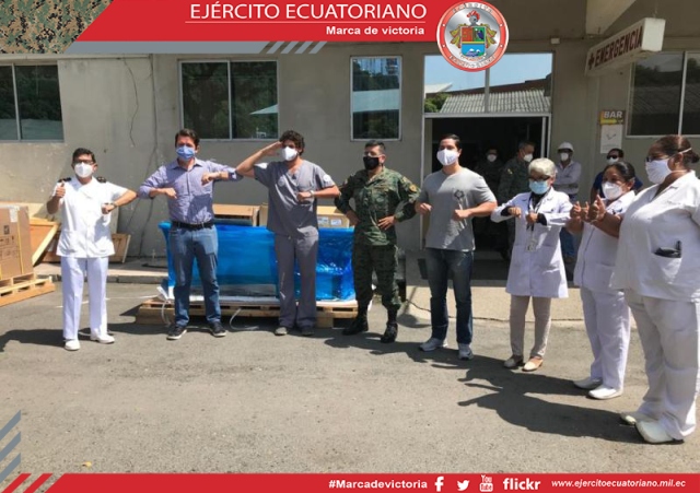 Hospital de la Segunda División de Ejército Libertad recibe donación de equipo médico