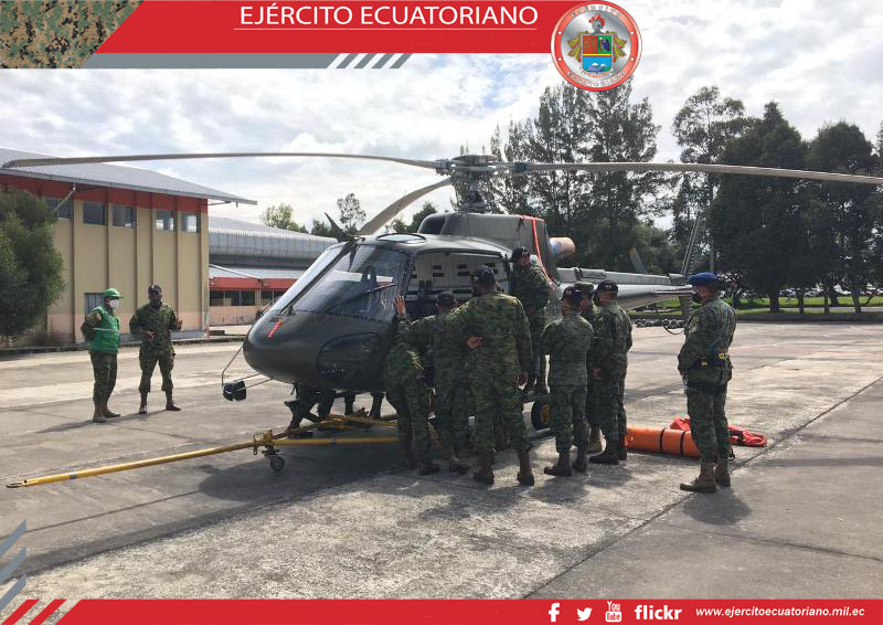 Instrucción de búsqueda y rescate aéreo