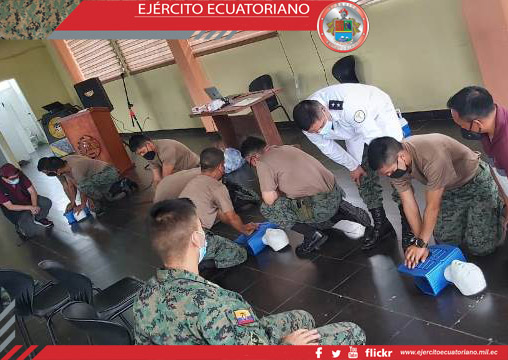 Militares del Batallón de Selva N.⁰ 55 Putumayo se capacitaron en primeros auxilios
