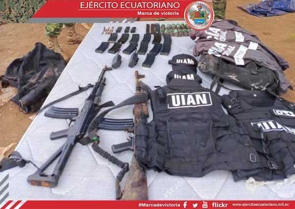 Grupo de Fuerzas Especiales 26 decomisó armas de fuego