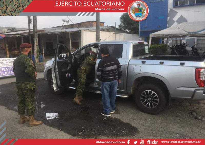 Se incautó armamento y munición en el cantón Valencia
