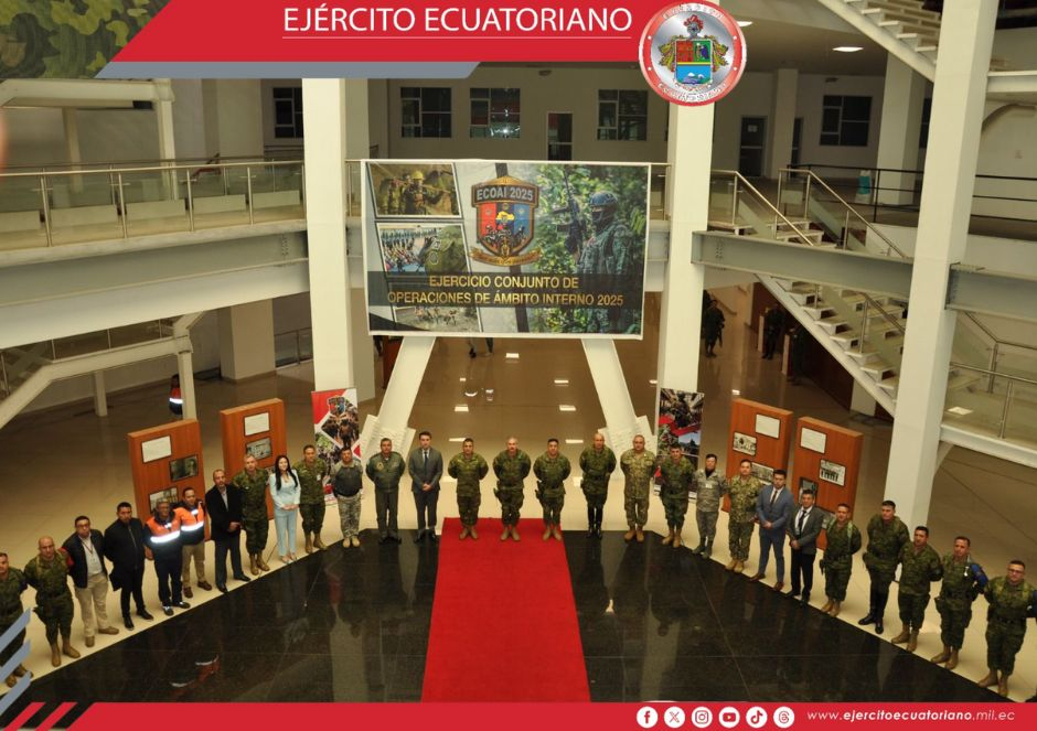 Se inauguró el Ejercicio Conjunto de Operaciones Militares de Ámbito Interno 2025
