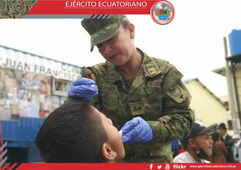 Seguridad y apoyo en brigadas médicas en el cantón Colta