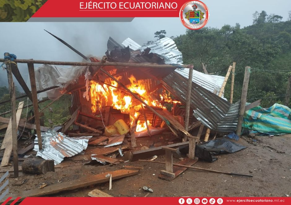 Ejército inhabilita más de 30 bocaminas y campamentos clandestinos