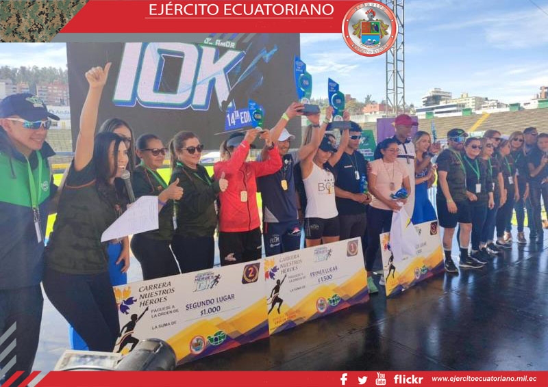 Décimo cuarta edición de la Carrera Atlética Nuestros Héroes 10k