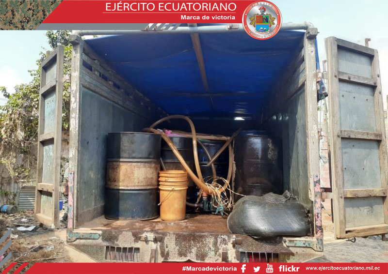 Militares frenaron tráfico ilegal de combustible