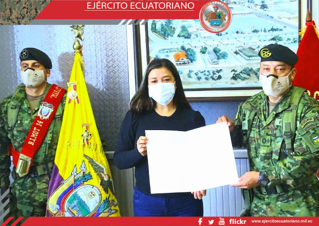 B.I.Mot 14 Marañón recibió reconocimiento de la Gobernación de Santa Elena
