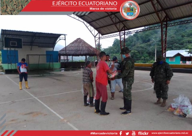 El trabajo de las Fuerzas Armadas en beneficio de la comunidad continúa