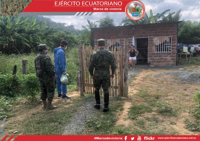 Las Fuerzas Armadas realizan varias misiones para ayudar a la ciudadanía