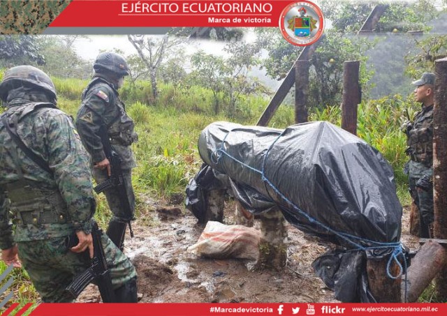 Efectivos militares de la Brigada Andes encontraron material aurífero en Santa Bárbara