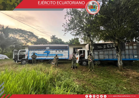 Ejército evita el robo de 4.000 galones de combustible en Sucumbíos