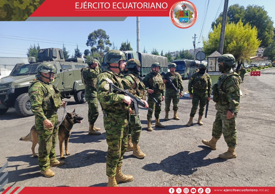 Operaciones militares de control refuerzan la seguridad en Quito