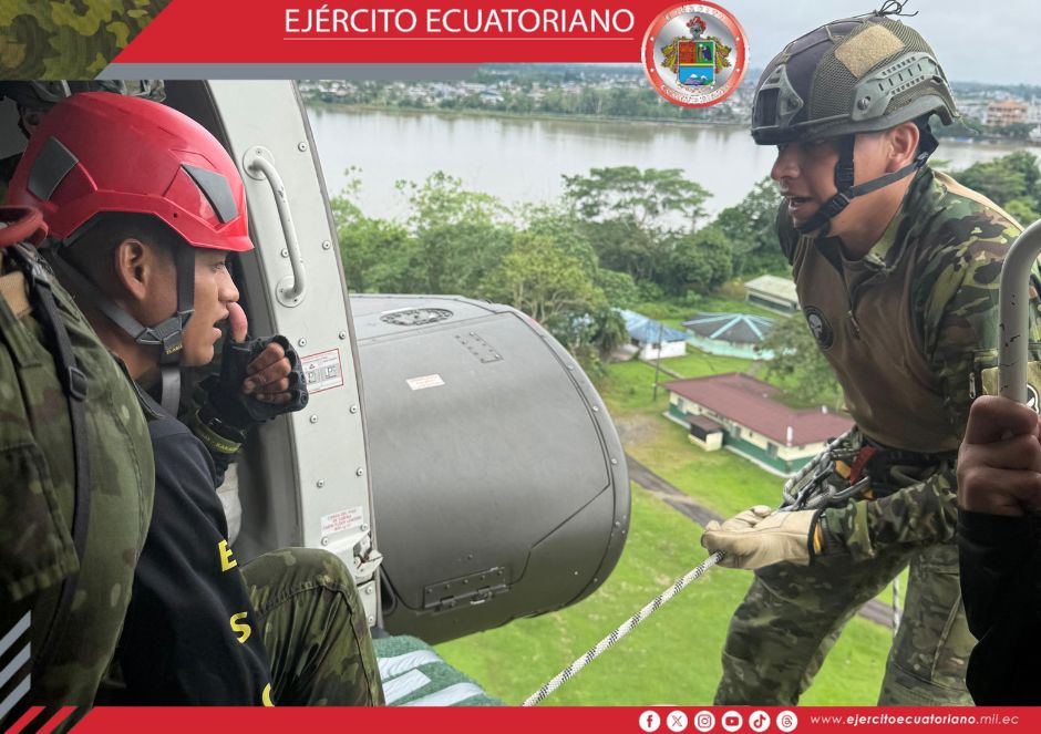 XXV Curso de Recon fortalece capacidades de rescate e inserción aérea en su cuarta semana de instrucción 